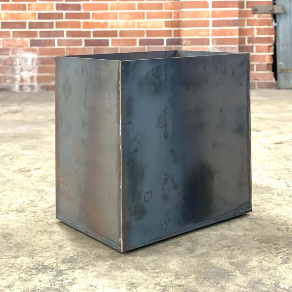 S&Amp;S Fire Pits X24X24 Corten Box Floating Scaled