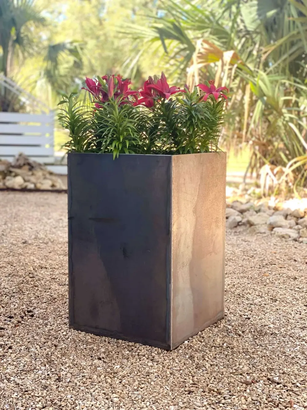 S&Amp;S Fire Pits Corten Box 16X16X