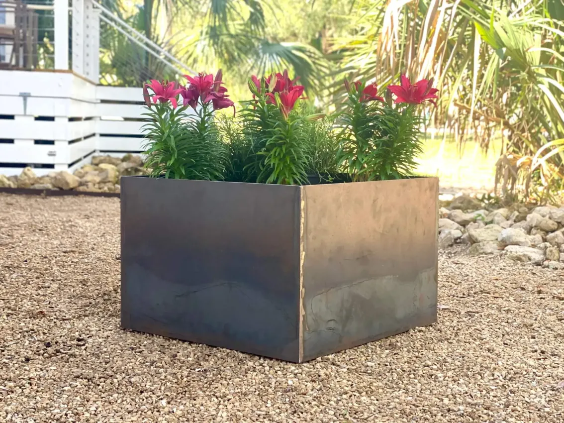S&Amp;S Fire Pits Corten Box 24X24X16 03 Scaled
