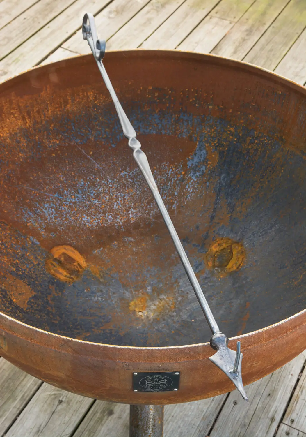 S&Amp;S Fire Pits Poker Smooth Feather