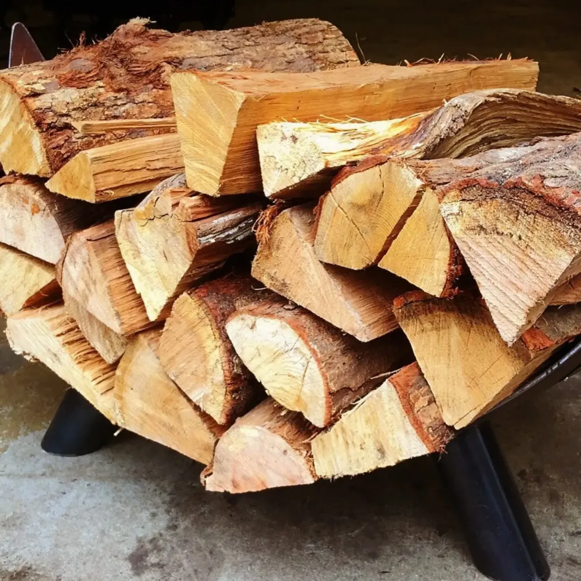 S&Amp;S Fire Pits Small Firewood Rack